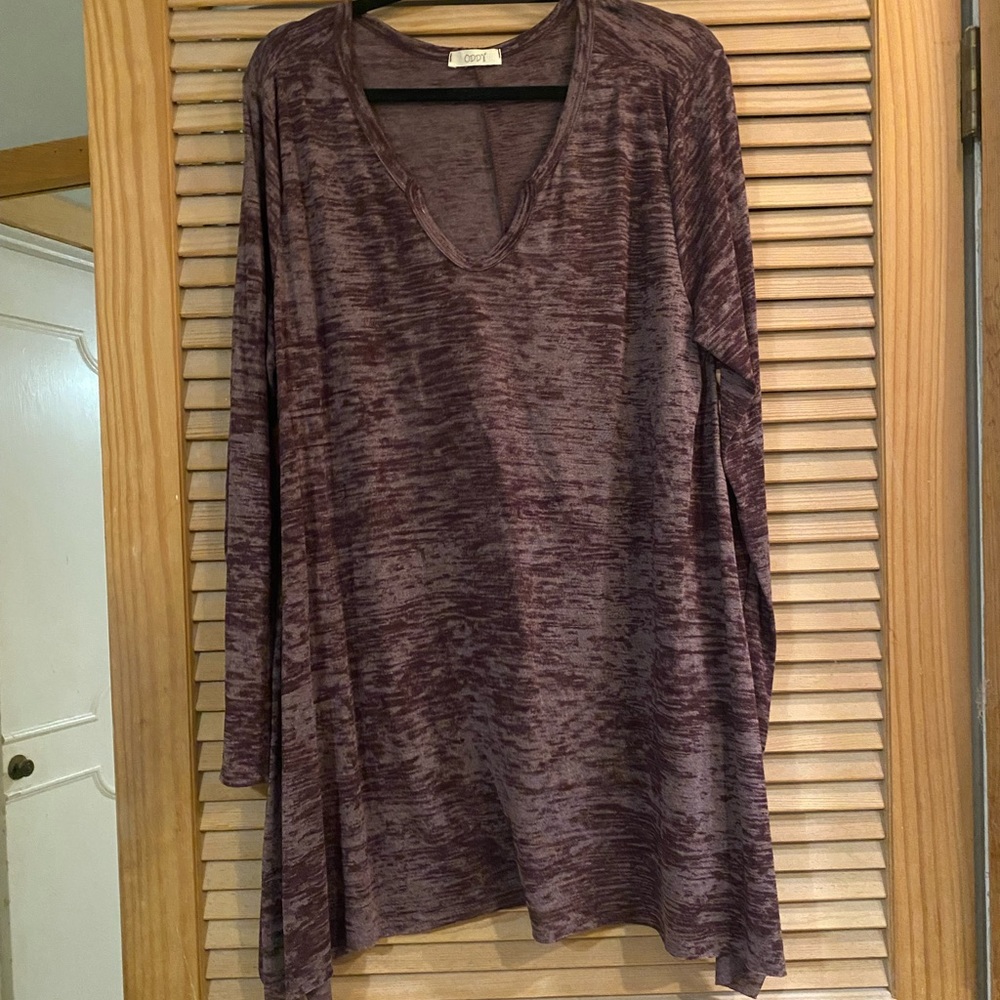 Purple long sleeve Tunic